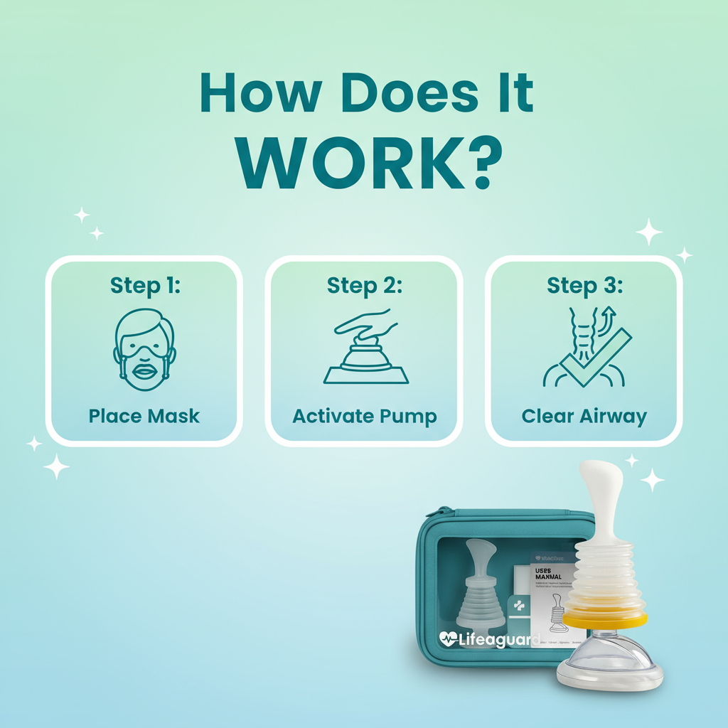 LifeGuard | Anti-Choking Suction Device for Kids & Adults