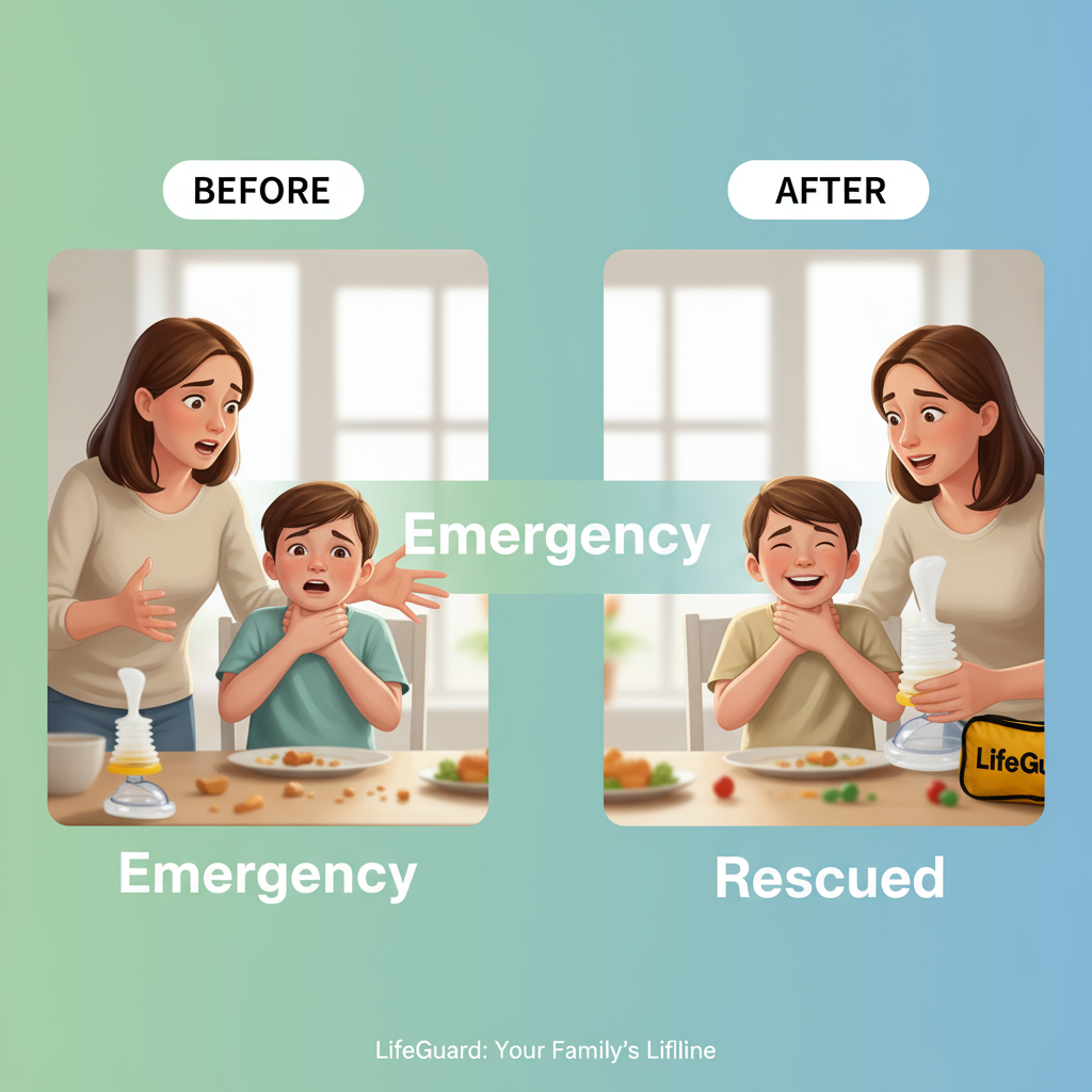 LifeGuard | Anti-Choking Suction Device for Kids & Adults