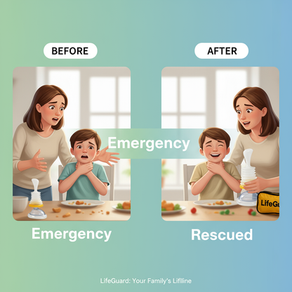 LifeGuard | Anti-Choking Suction Device for Kids & Adults